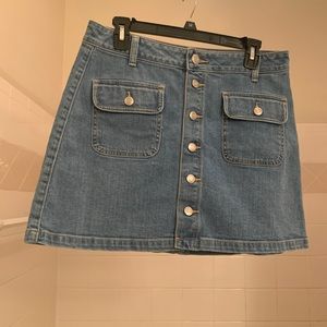 American Eagle Denim Skirt Size 10